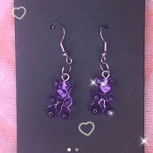 Gummy bear earrings